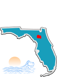 Alachua County DUI Program location map